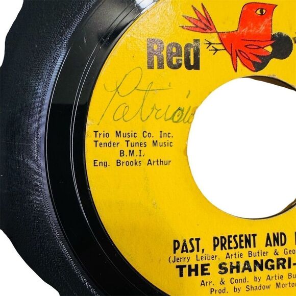 The Shangri-Las 7" 45 RPM Vinyl Single Past, Present and Future RB 10-068 - Picture 3 of 10